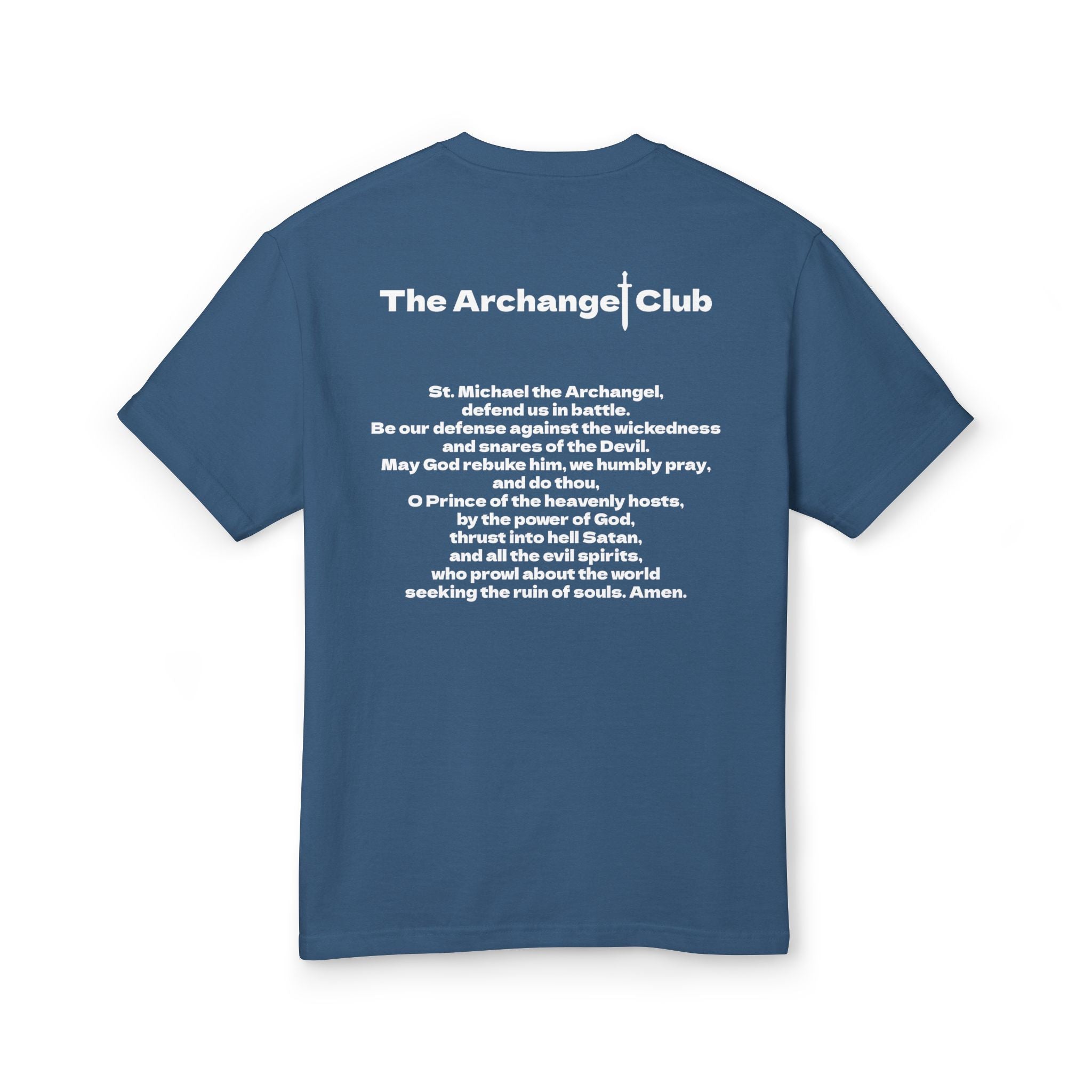 The Archangel Club Prayer Tee