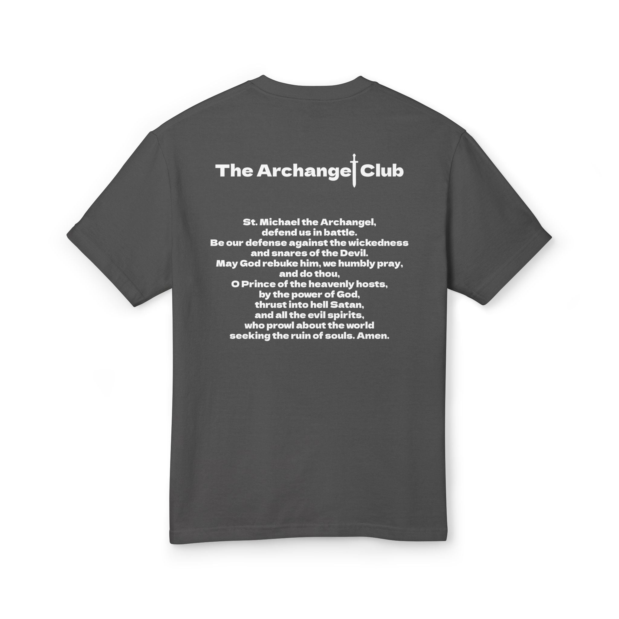 The Archangel Club Prayer Tee